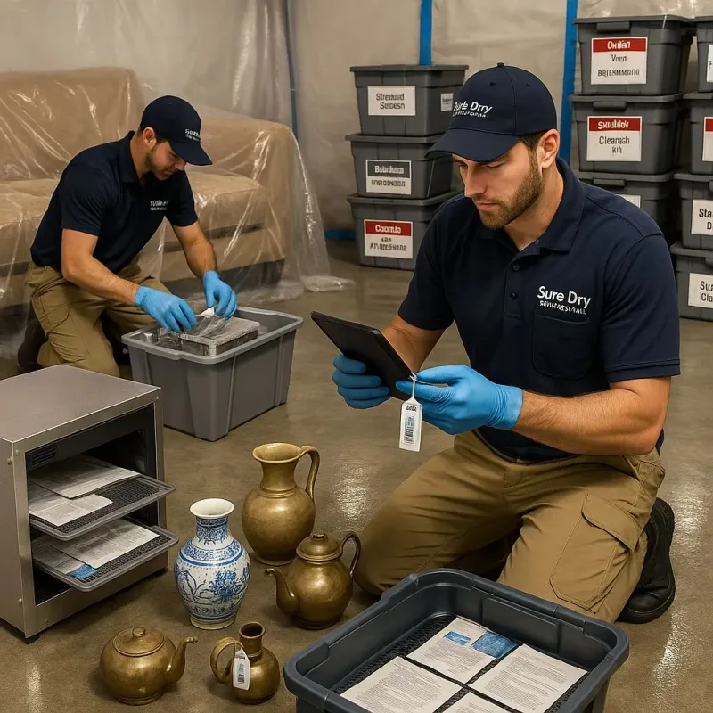 Content Protection and Restoration process in Leslie, MI
